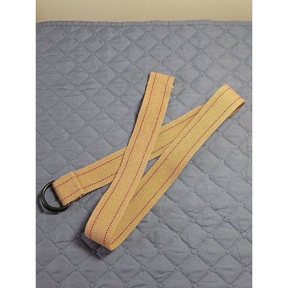 Hemp Tan Canvas Belt